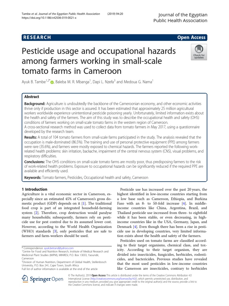 Pesticides | PDF | Occupational Safety And Health | Pesticide