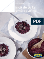 Budincă de Ovăz Cu Aromă de Afine