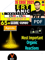 Full NCERT Organic Reactions ch10 to ch14 - इसे करके जाओगे तो 65+ Score पक्का (25.2.2021)
