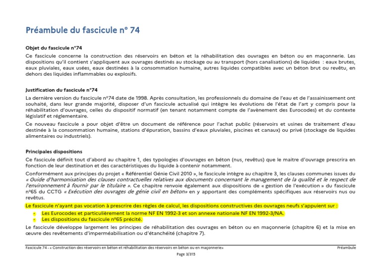 Pages de Fascicule 74 2021 Ecom2026642a - Fascicule 74 Reservoirs-Beton ...