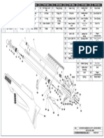 Comprehensive airsoft gun parts list and diagram