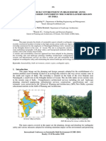 Sustainable Built Environment in High Seismic Zone: Case Study of A Modern Township in The North Eastern Region of India