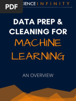 Data Prep and Cleaning For Machine Learning