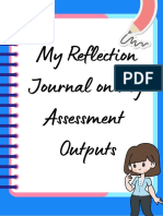 Blue Reflective Teachers Journal