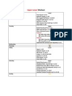 Upper+Lower Workout