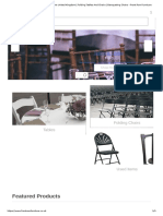 Event Furniture United Kingdom - Folding Tables and Chairs - Banqueting Chairs - Front Row Furniture
