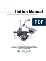 Installation Manual for HDX SKY Dental Unit and Chair