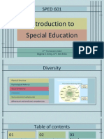 Introduction To SPED