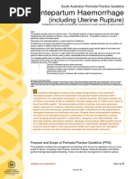 PPROM Management Guidelines for SA | PDF | Preterm Birth | Childbirth