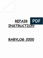Babylog 2000 Repair Instruction