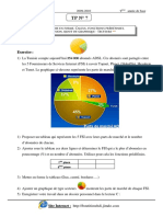 TP 7 Tableur Excel