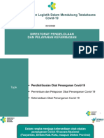 DIR OBLIK - Kebijakan Kesiapan Logistik Dalam Mendukung Tatalaksana Covid-19