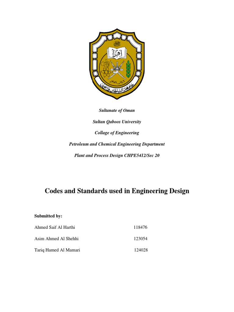 Engineering Codes & Standards Overview | PDF | Pump | Pipe (Fluid ...