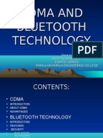 Cdma and Bluetooth