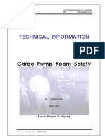 Cargo Pump Room Safety