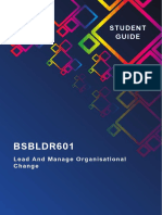 BSBLDR601 Student Guide