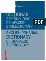 Dictionar de Terminologie de Afaceri