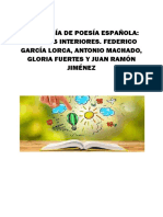 Antología Poética. Bosques Interiores (Lorca, Gloria Fuertes, A. Machado y Juan Ramón Jiménez)