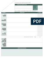 Formulário de Avaliação de Eventos