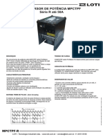 Conversor de potência MPCTPF Série R até 50A