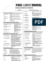 One Page Linux Manual