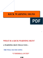 Kick Warning Signs
