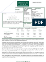 GRSPX Quarterly Update As of 6-30-11