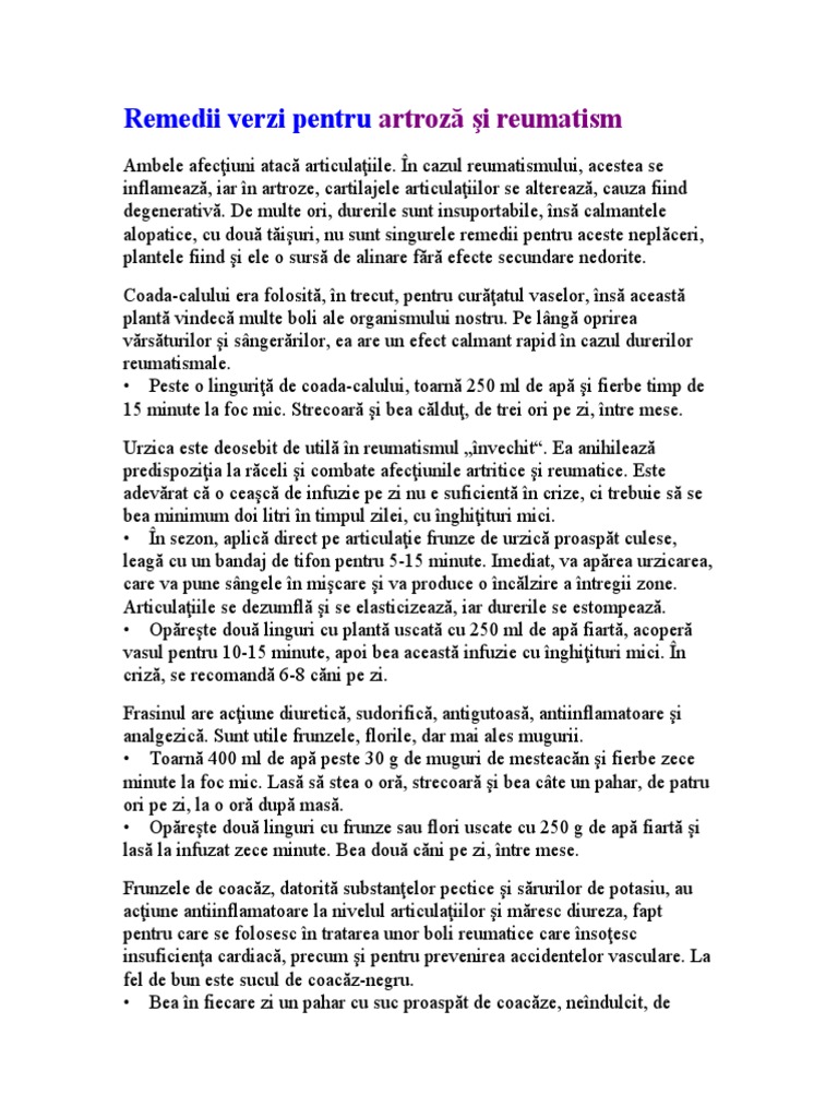 Reumatism | PDF