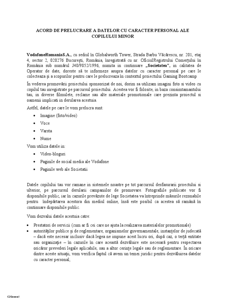 Gdpr Pdf Document