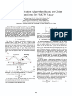 A High Resolution Algorithm Based On Chirp