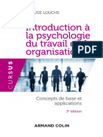Introduction À La Psychologie Du Travail Et Des Organisations - 3e Édition (Louche, Claude (Louche, Claude) )