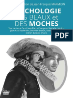 Psychologie Des Beaux Et Des Moches (Jean-François Marmion)
