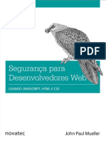 Seguranca para Desenvolvedores Web - 1 Edicao - John Paul Mueller - 2019