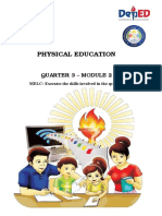 Physical Education: Quarter 3 - Module 2