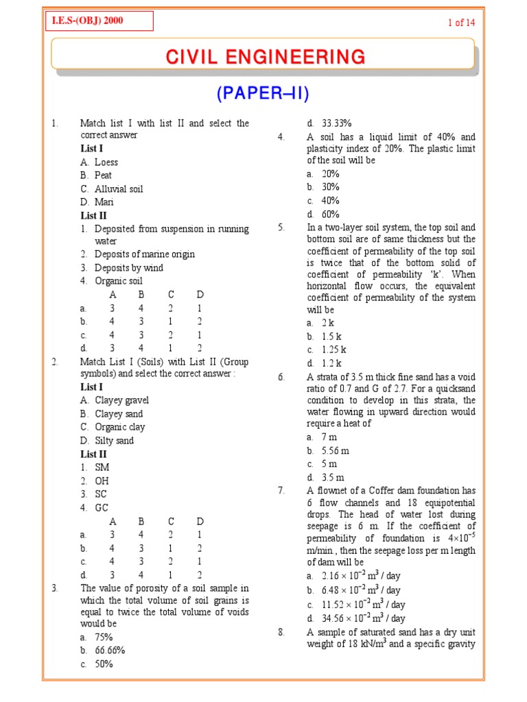 Analysis Of Soil Mechanics Concepts Related To Consolidation Shear