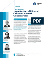 Imsbc Loss Prevention Liquefaction of Mineral Ores and Mineral Concentrates