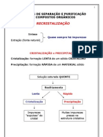 ORGANICA P - Teoria Recristalização