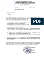 Surat Evaluasi PTM Terbatas Januari2022