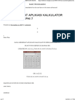 CARA MEMBUAT APLIKASI KALKULATOR DENGAND DELPHI 7 - Basic Programing