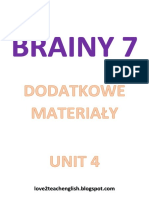Brainy 7 - Unit 4