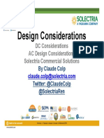 Solar PV Plants Design Considerations in AC DC Side 1669891397