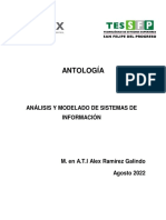 Antologia Análisis y Modelado de S.I
