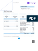 Liquidación de sueldo noviembre 2022 Despegar.com