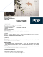 Plano de Ensino Fund - Desenho I 2018 1 LIC