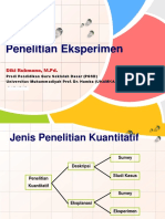 Penelitian Eksperimen