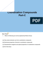 Coordination Compounds - Part-C