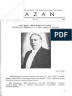 Abdülkadir İnan - Kazan Dergisi Özel Sayı