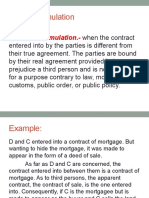 Kinds of simulation contracts