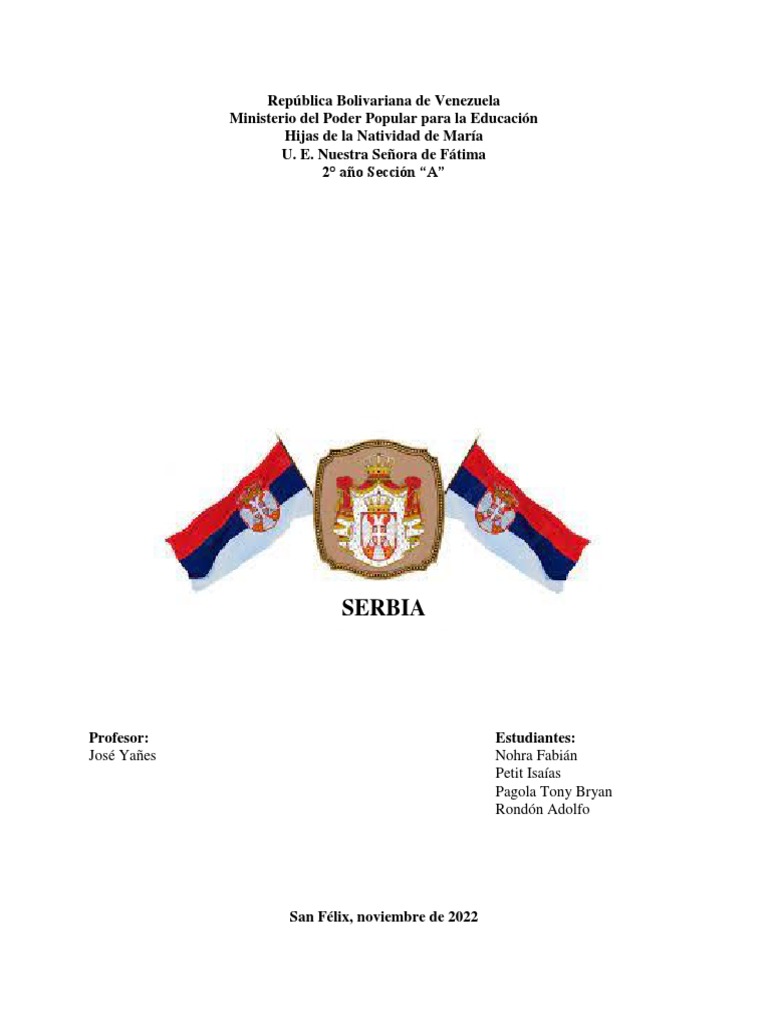 Tradiciones y Cultura de Serbia | PDF | Serbia | Navidad, image size:768x1024