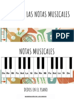 El Piano y Las Notas Musicales